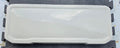 White Case Robinson toilet tank lid, top view showing actual used condition