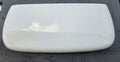 725022 white toilet tank lid top view