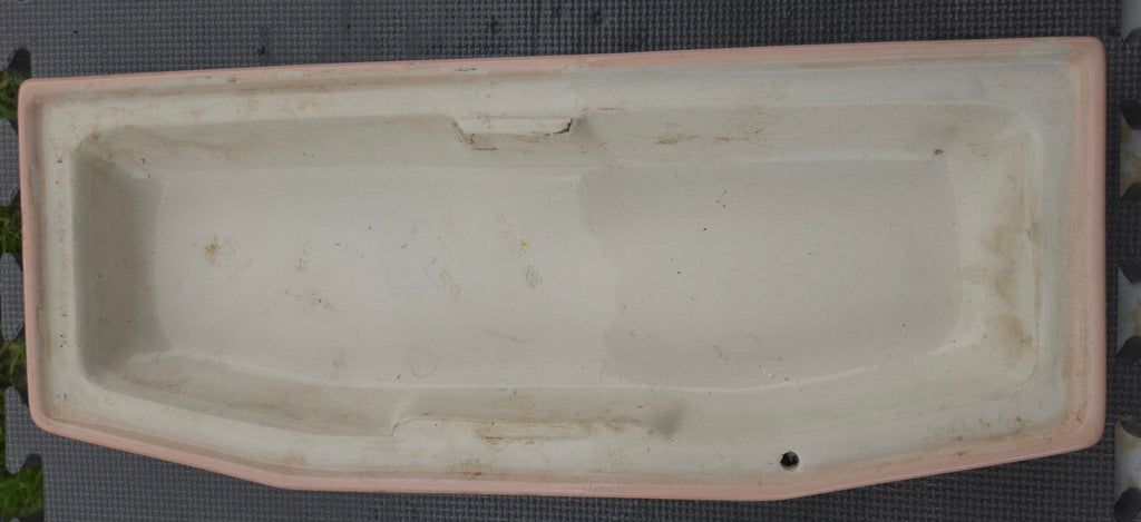 American Standard 4043 Corallin toilet tank lid underside markings