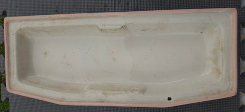 American Standard 4043 Corallin toilet tank lid underside markings