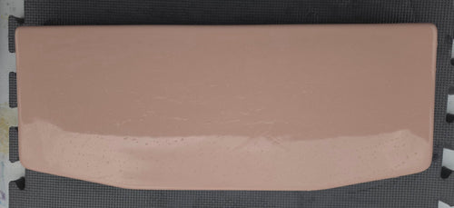 American Standard 4043 Venetian Pink toilet tank lid top view