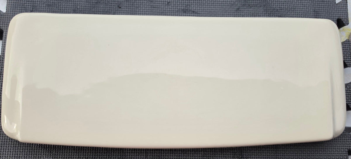 American Standard 4049 toilet tank lid in Bone - top view
