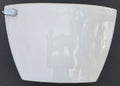 American Standard 4142 white toilet tank front view, no lid included