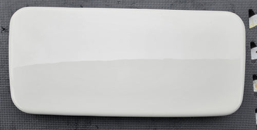 American Standard 735100 white toilet tank lid top view