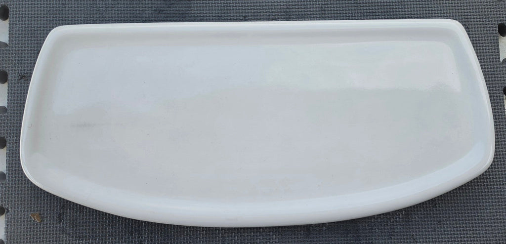 American Standard 735133 white toilet tank lid top view