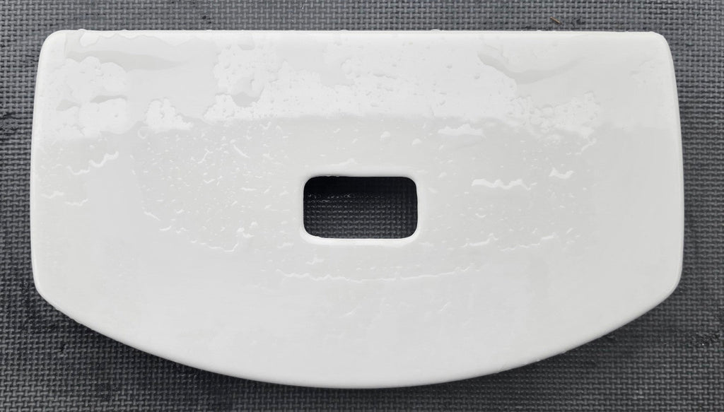 White American Standard 735168 dual-flush toilet tank lid top view