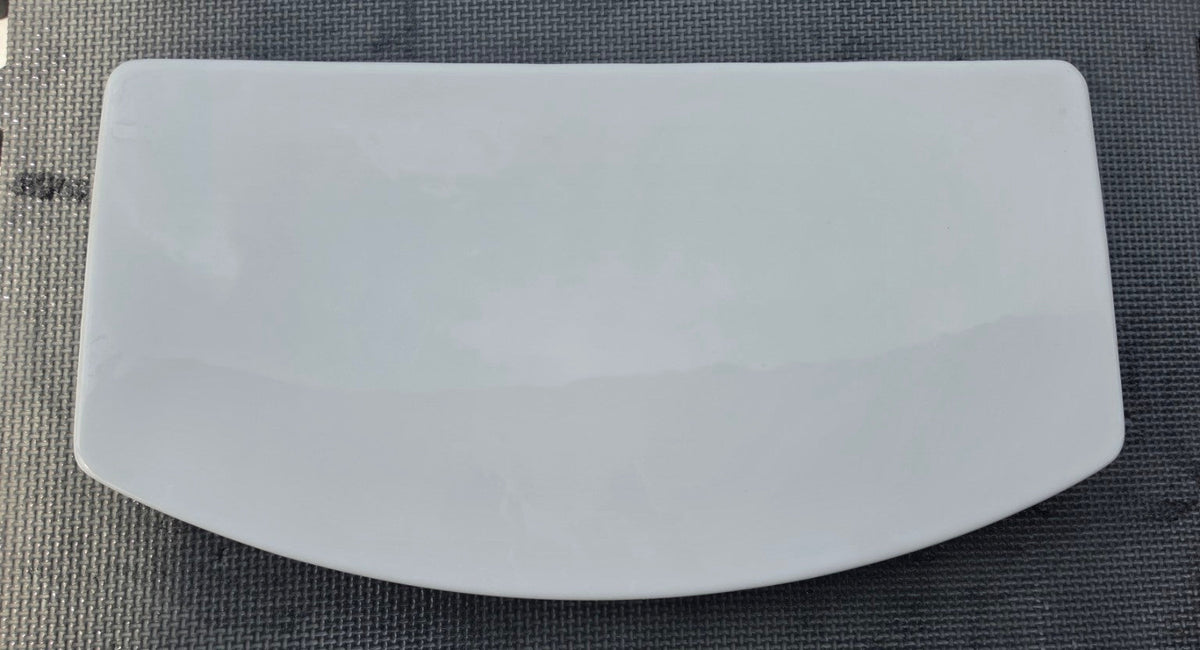 American Standard 735231 white toilet tank lid top view for 4215A tank