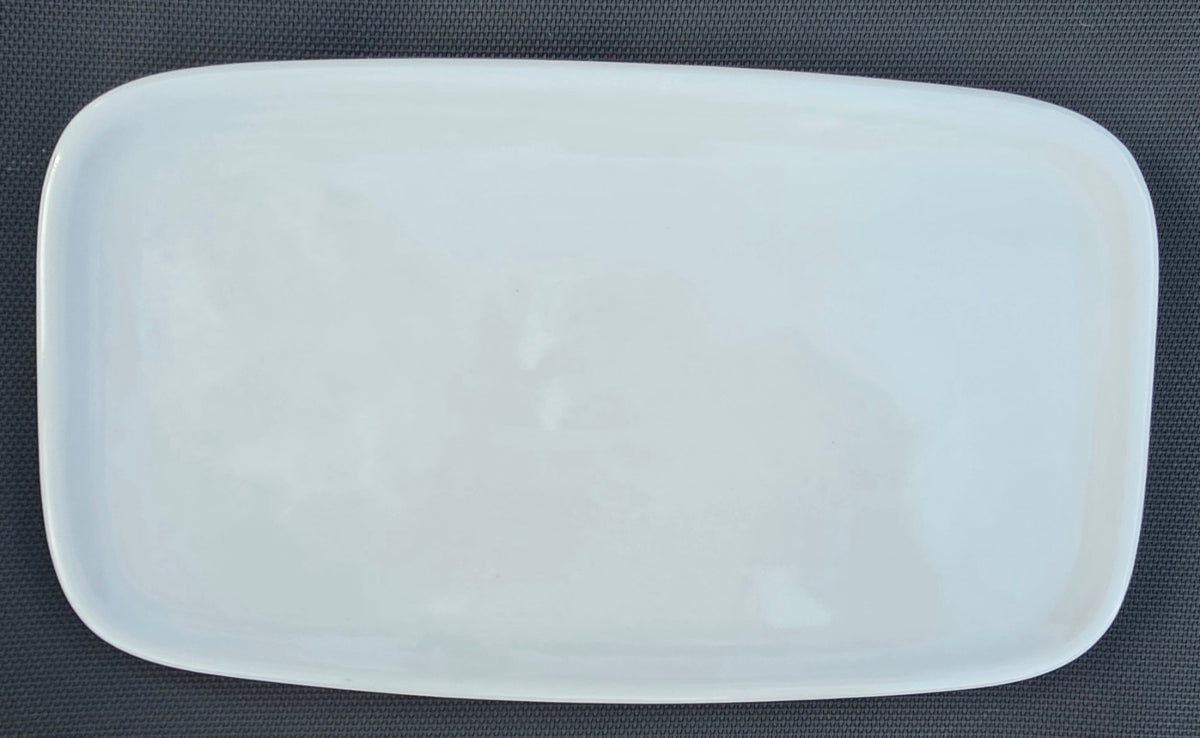American Standard 735232-400 white toilet tank lid top view