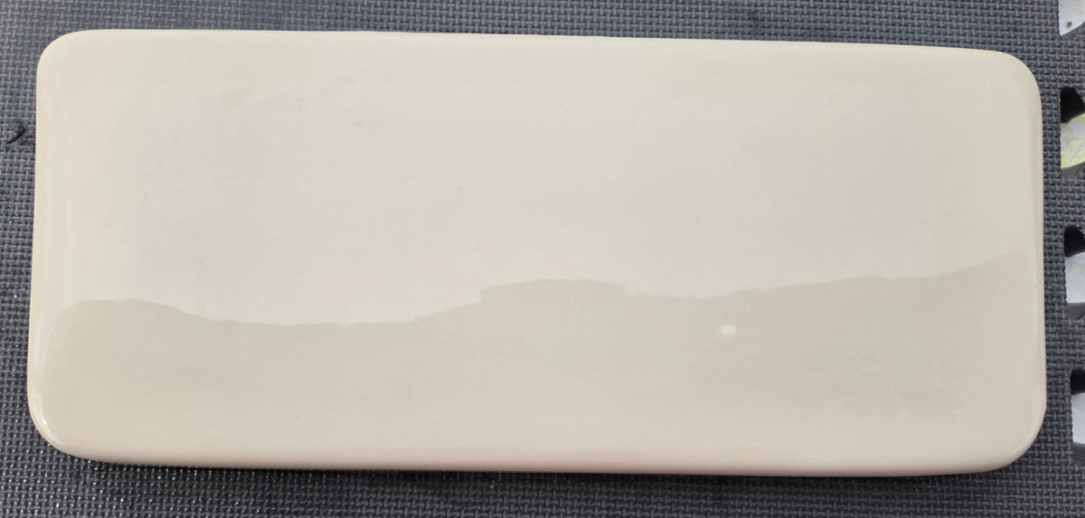 Briggs 7421 bone toilet tank lid top view