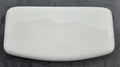 Crane Universal Rundle 4471 4474 white toilet tank lid, top view