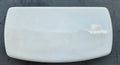 Delta RP82448WH white smooth-top toilet tank lid, top view