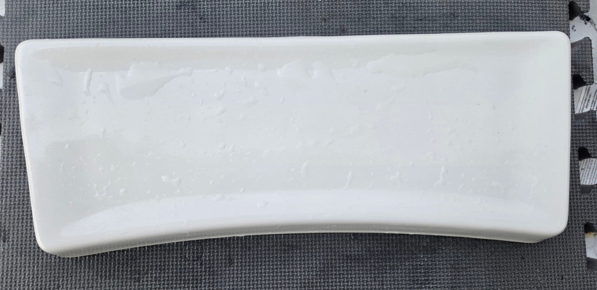 Eljer 5540 white toilet tank lid top view