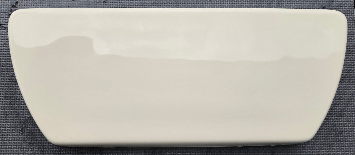 Kohler 84591 replacement toilet tank lid for K-4620, Almond, top view