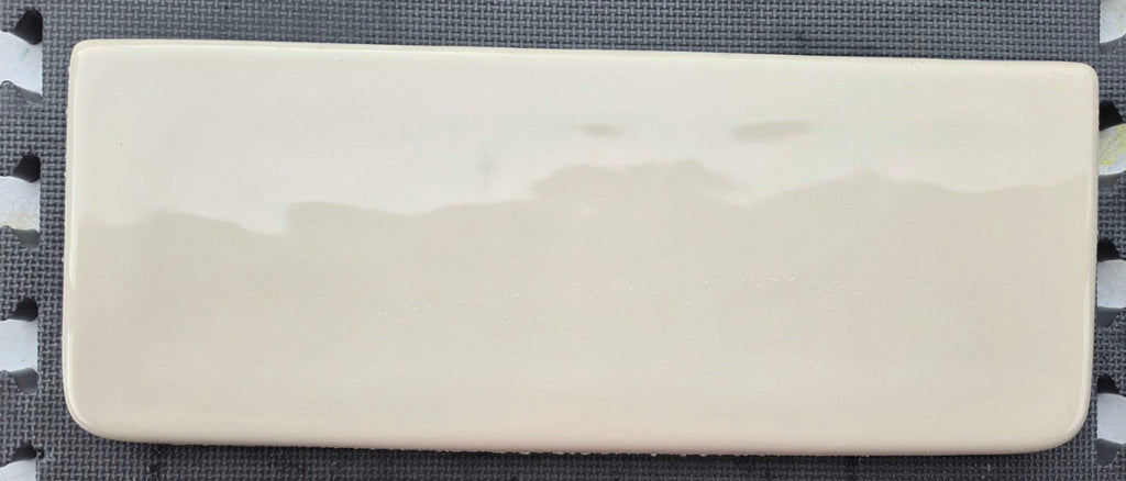 Kohler K4556 almond toilet tank lid top view