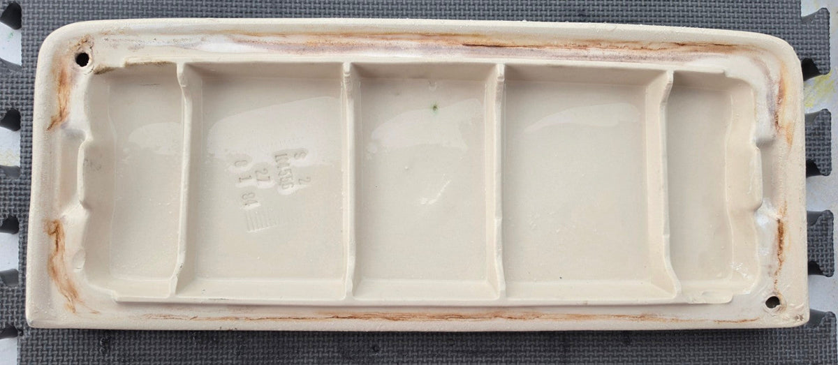 Kohler K4556 almond toilet tank lid underside markings