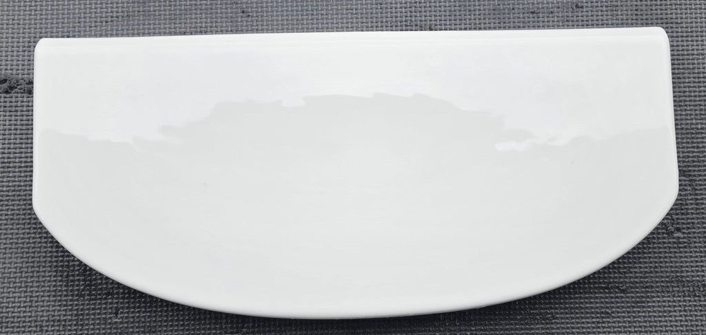 White Kohler 1015867 toilet tank lid top view for K4634 and K4634HE