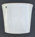 Kohler Maxton white toilet tank front, trip lever not included