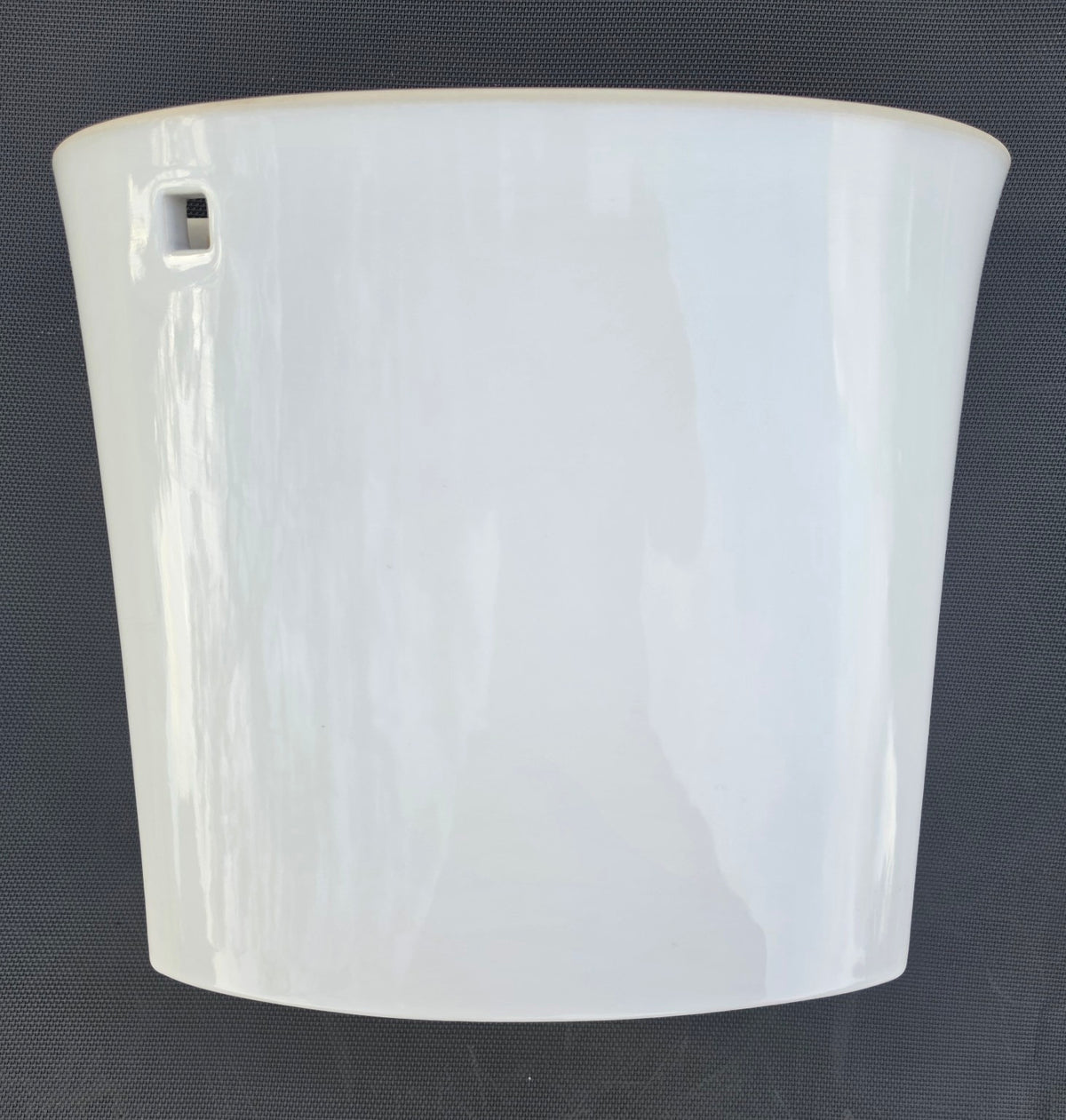 Kohler Maxton white toilet tank front, trip lever not included