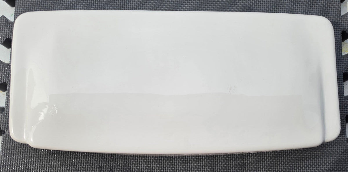 Peerless 35 white toilet tank lid top view