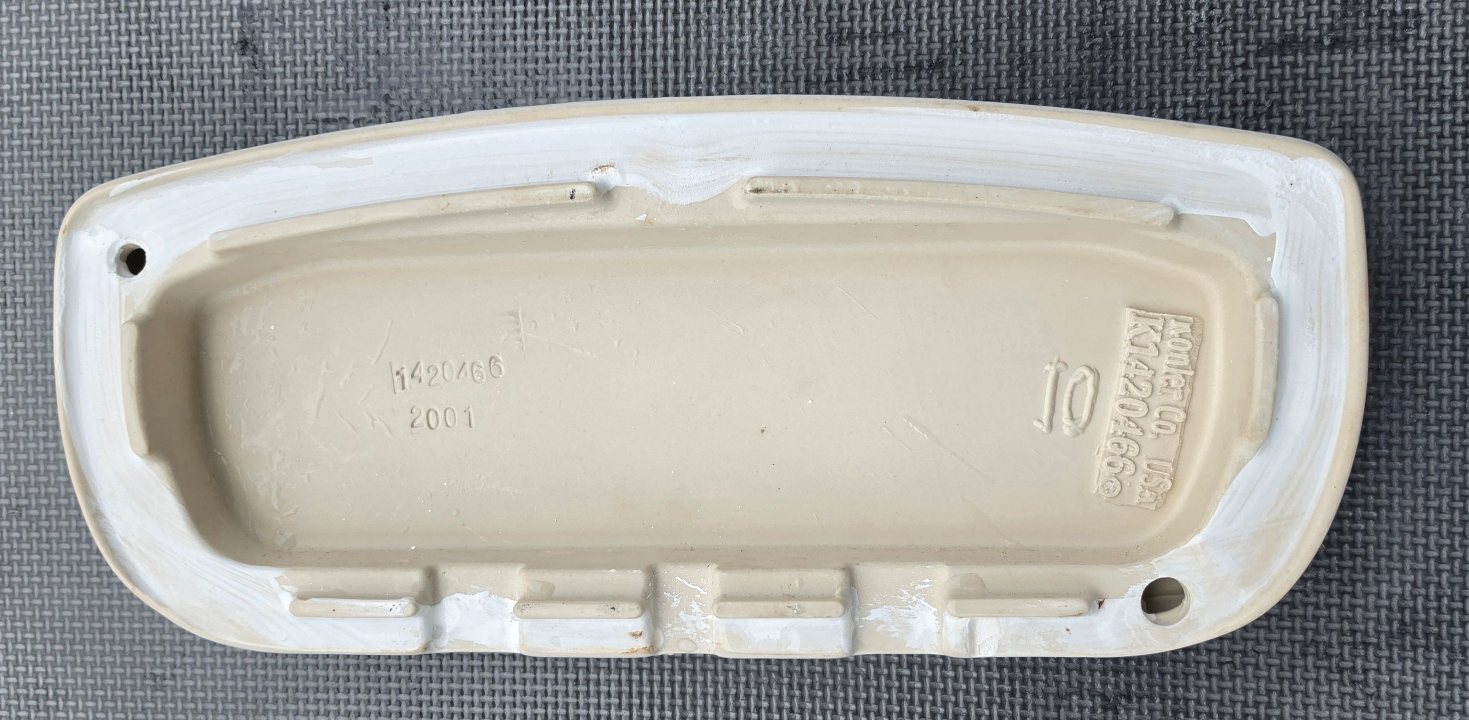 Kohler 1420466 Toilet Tank Lid – Santa Rosa