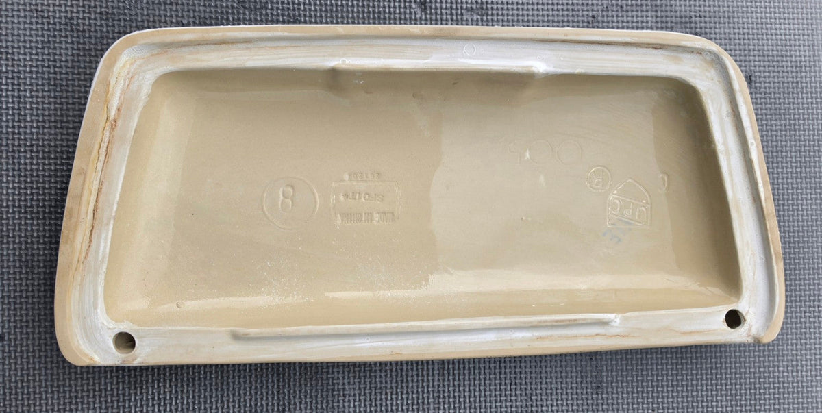 Saniflo SF01TL white toilet tank lid for SF01T underside markings