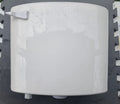 SASA 412 white replacement toilet tank front view