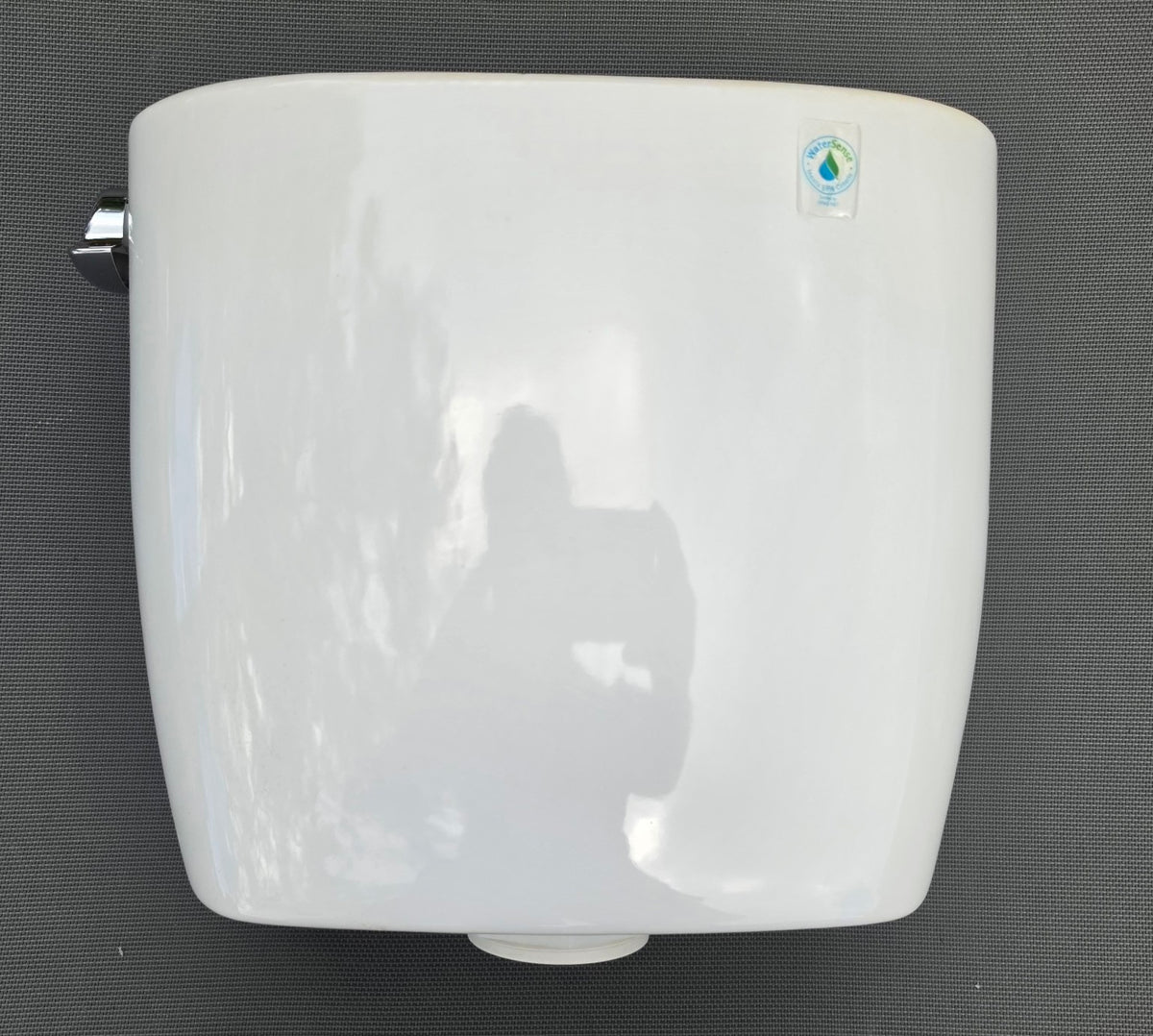 TOTO ST243E white toilet tank front view