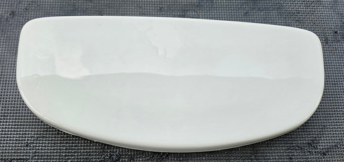 TOTO ST604 TCU604 toilet tank lid in white top view