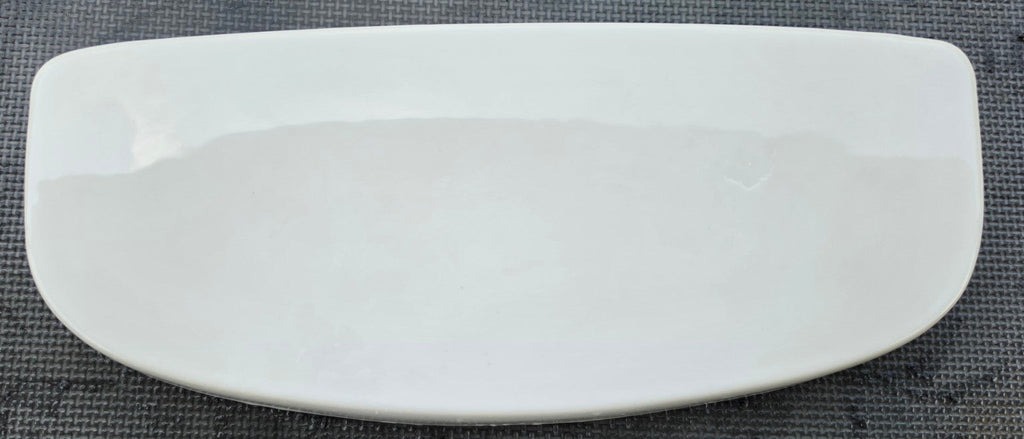 TOTO ST634 toilet tank lid in white top view
