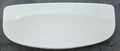 TOTO ST634 toilet tank lid in white top view