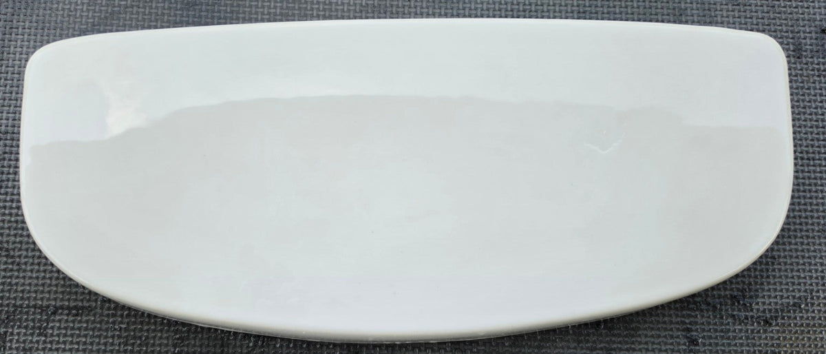 TOTO ST634 toilet tank lid in white top view