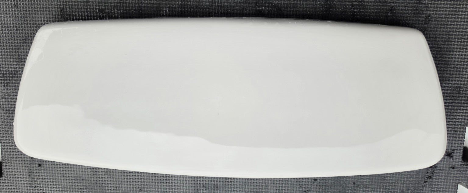 TOTO ST706 / TCU706CR toilet tank lid – white, top view