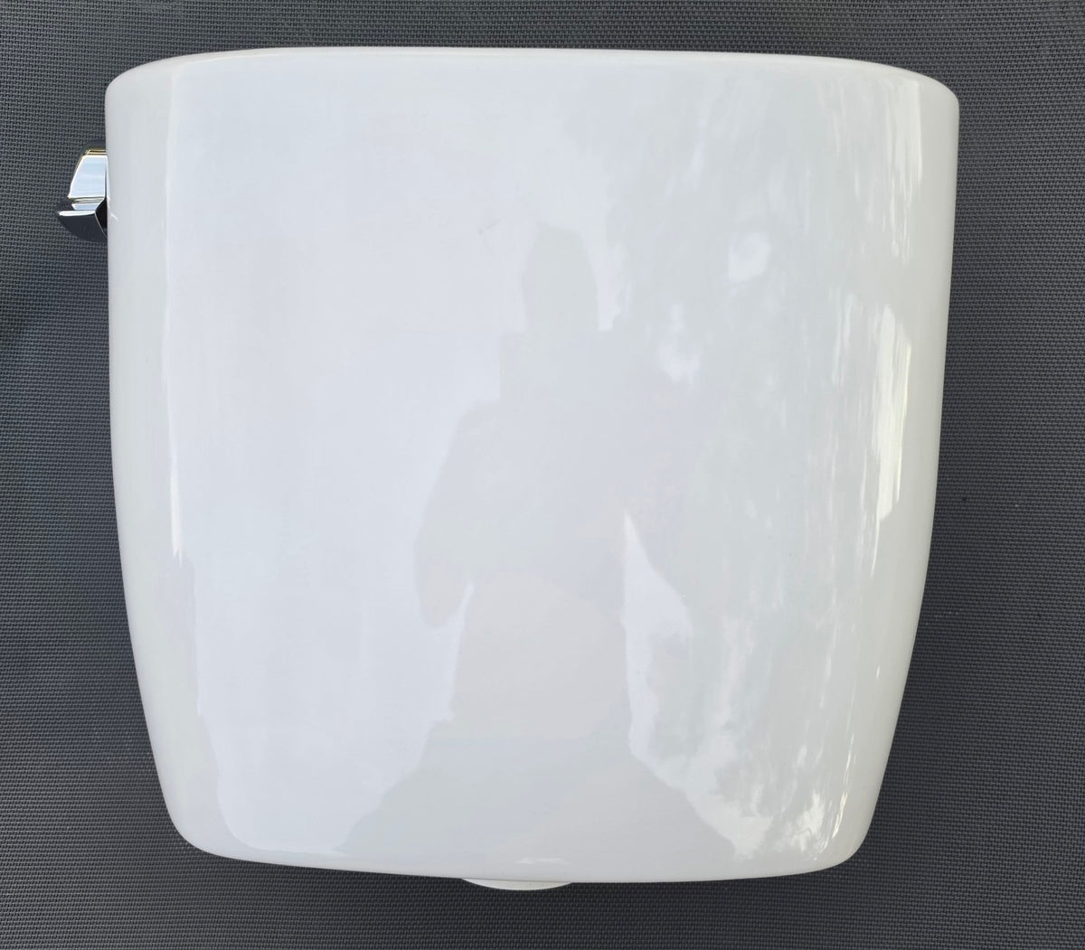 TOTO ST743E white toilet tank front view
