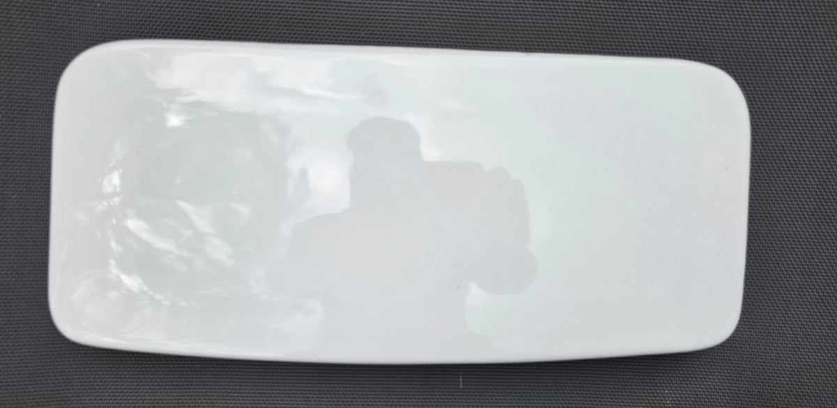 TOTO ST776 toilet tank lid in White, top view