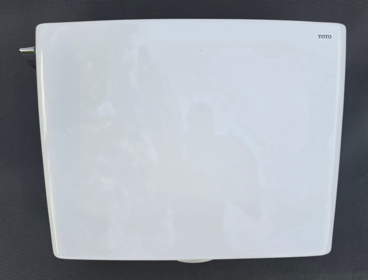TOTO ST776SA Cotton White toilet tank front view
