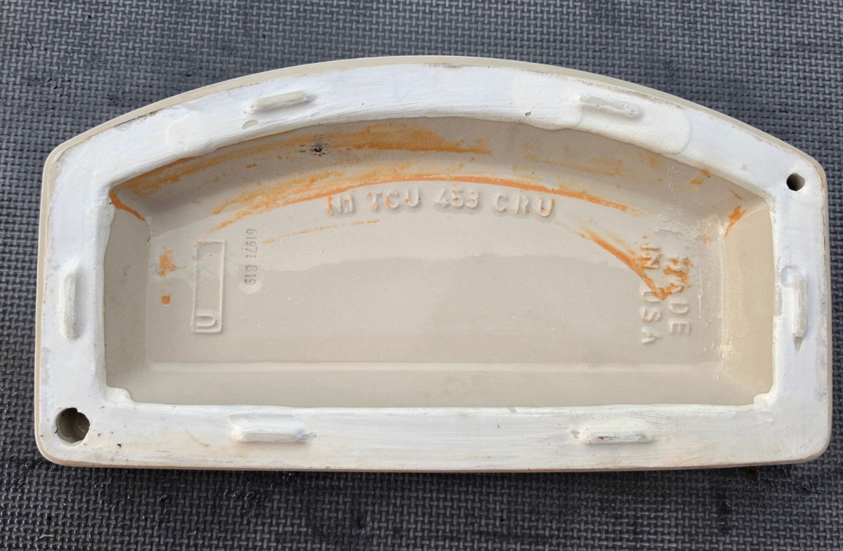 TOTO ST453 / TCU453CRU white toilet tank lid - underside markings