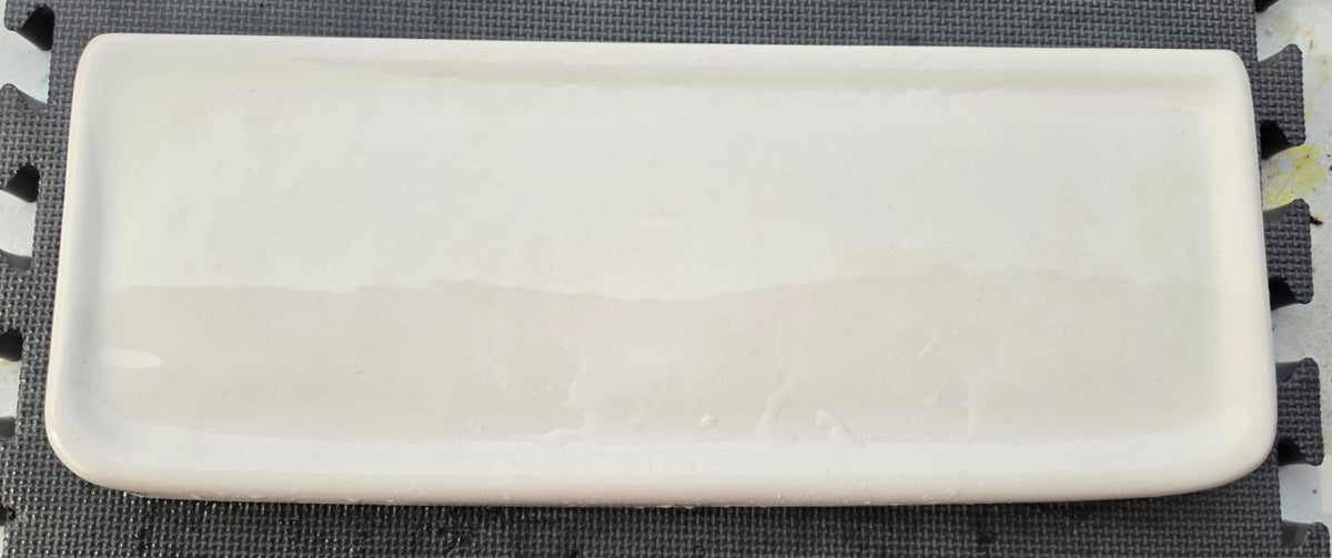Universal Rundle 3441 4450 white toilet tank lid top view