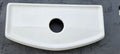 Water Ridge C22133C white dual flush toilet tank lid top view, button not included